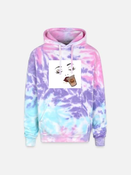 page 2 - Adult Tie Dye Hoodie - cotton candy