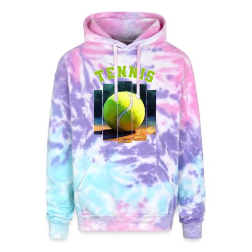 Tennis Vibes Only - Adult Tie Dye Hoodie
