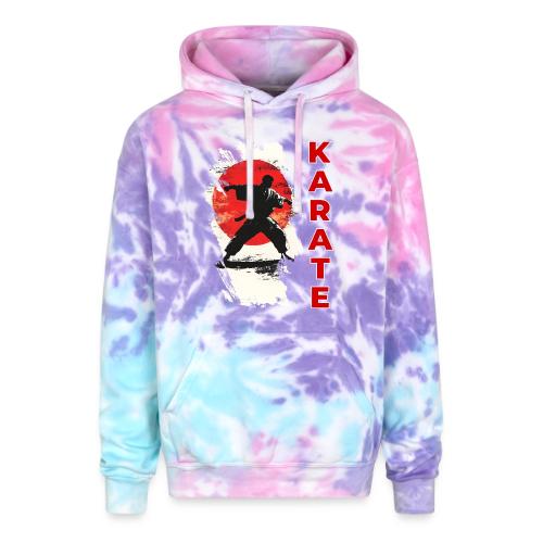 Karate: the spirit of discipline - Adult Tie Dye Hoodie