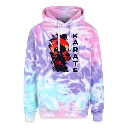 Karate: the art of self-mastery - Adult Tie Dye Hoodie