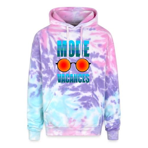 Vacation Mode Enabled - Adult Tie Dye Hoodie