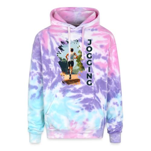 Jogging Vibes - Adult Tie Dye Hoodie