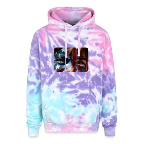 USA: Stars in Their Eyes - Adult Tie Dye Hoodie