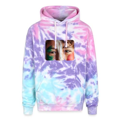 Mexico: Three Stripes of Pride - Adult Tie Dye Hoodie