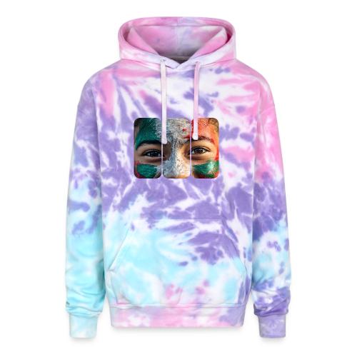 Colors of México - Adult Tie Dye Hoodie