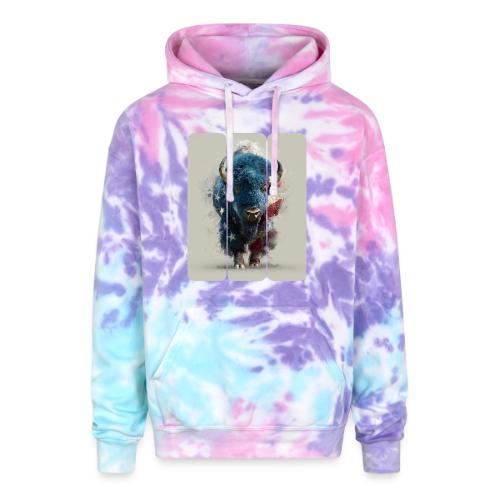 USA: Spirit of the Plains - Adult Tie Dye Hoodie