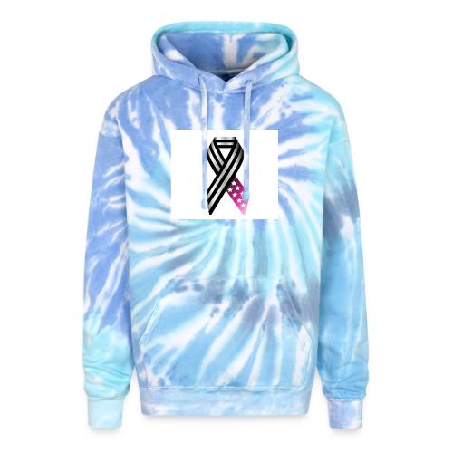 I Only Miss You When I Breathe 2 jpg - Adult Tie Dye Hoodie