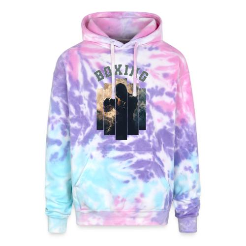 Boxing Spirit - Adult Tie Dye Hoodie