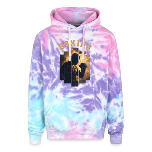 The Art of Boxing - Adult Tie Dye Hoodie