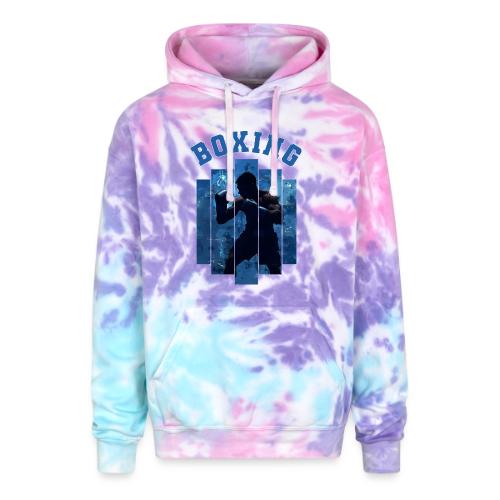 Boxing Never Stops - Adult Tie Dye Hoodie