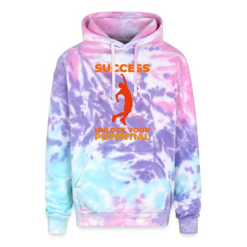 Unlock Success - Adult Tie Dye Hoodie