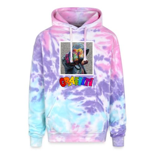 Graffiti: Urban Expression - Adult Tie Dye Hoodie
