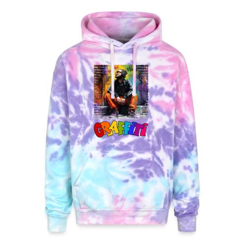 Graffiti: Urban Art - Adult Tie Dye Hoodie