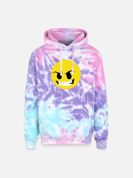 Mr Mercedes - Adult Tie Dye Hoodie - cotton candy