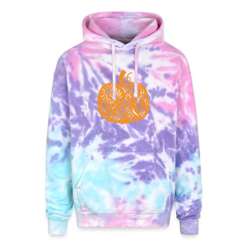 Pasliy Pumpkin Tee Orange - Adult Tie Dye Hoodie