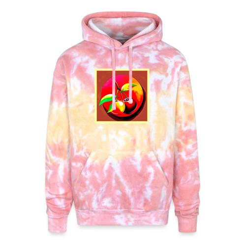 Vibrant Cherry Duo - Adult Tie Dye Hoodie