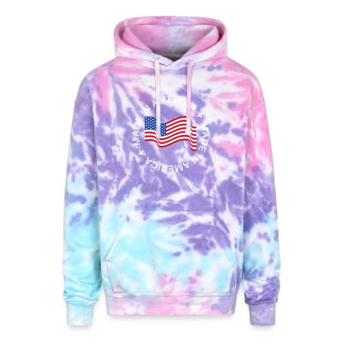 Made in America - Adult Tie Dye Hoodie