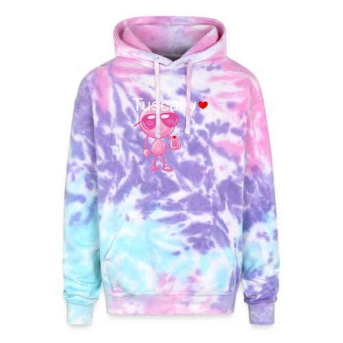 Smoon City_Tuscany Pink - Adult Tie Dye Hoodie
