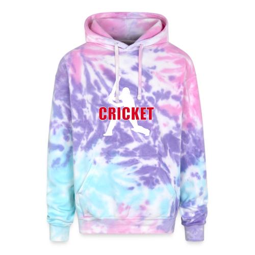 Power Play Cricket - Adult Tie Dye Hoodie