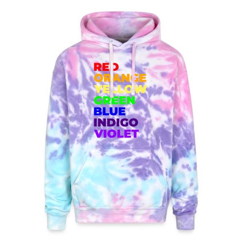 True Colors - Adult Tie Dye Hoodie