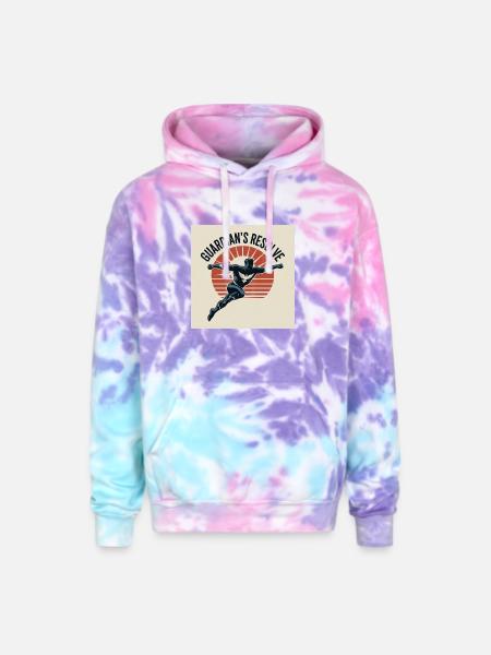 Guardians Resolve - Adult Tie Dye Hoodie - cotton candy