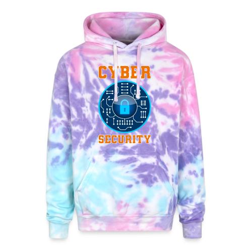 Cycer security: Secure by Design - Adult Tie Dye Hoodie