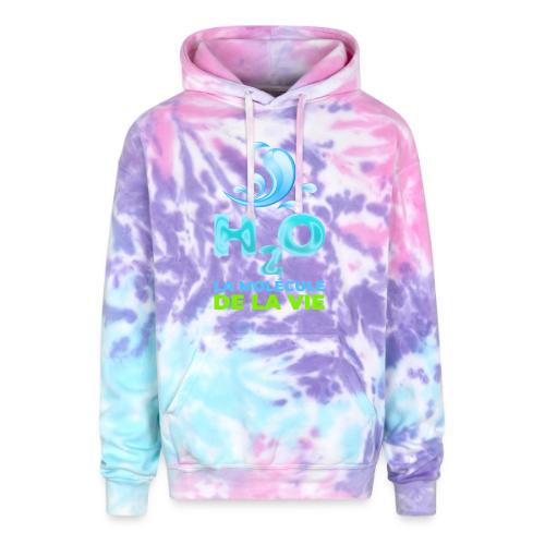 The molecule of life - Adult Tie Dye Hoodie