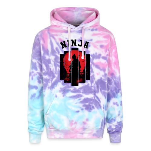 Ninja in the Shadows - Adult Tie Dye Hoodie