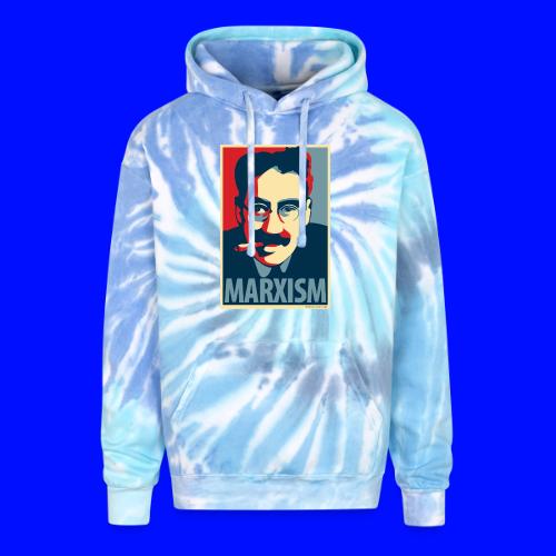 Marxism: Obama Poster Parody - Adult Tie Dye Hoodie