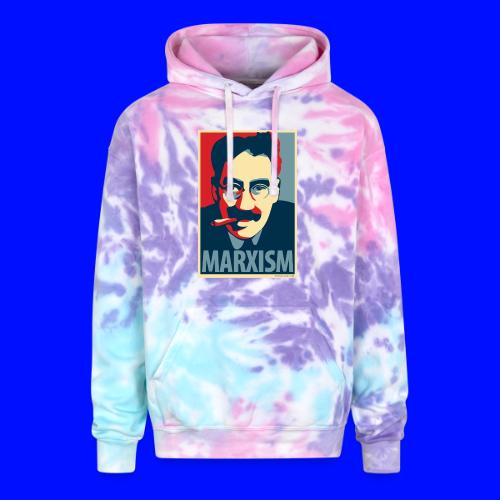 Marxism: Obama Poster Parody - Adult Tie Dye Hoodie