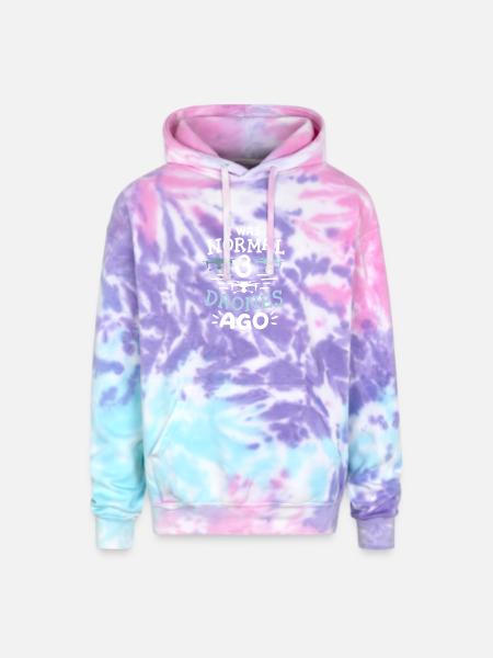 Drone Pilot Drone Operator - Adult Tie Dye Hoodie - cotton candy