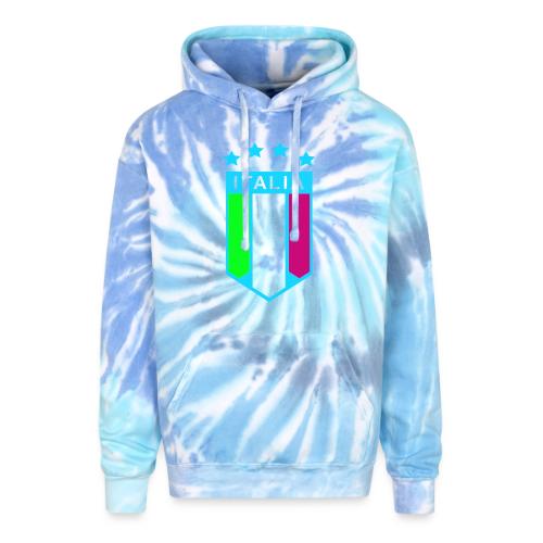 4 Star Italia Shield - Adult Tie Dye Hoodie