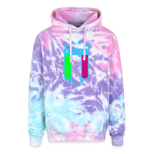4 Star Italia Shield - Adult Tie Dye Hoodie
