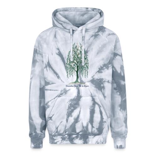 Easter Branches Bow Willow T Shirt, Easter Gift - Adult Tie Dye Hoodie
