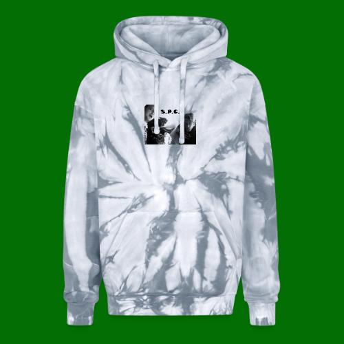 D N BW 2 - Adult Tie Dye Hoodie