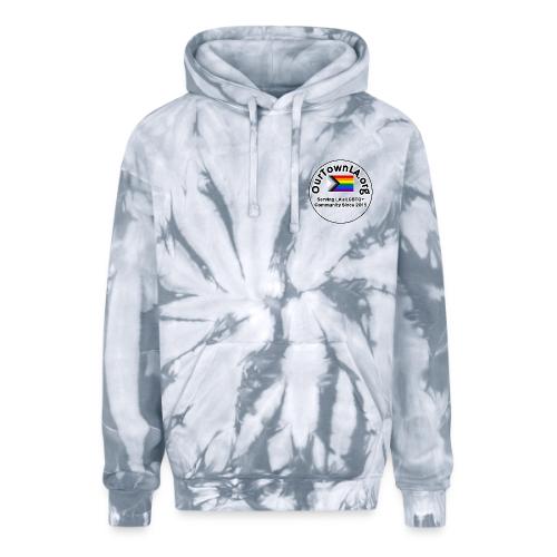 OurTownLA Logo - Adult Tie Dye Hoodie