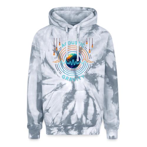 Acoustic Gravity Earth - Adult Tie Dye Hoodie