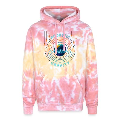 Acoustic Gravity Earth - Adult Tie Dye Hoodie