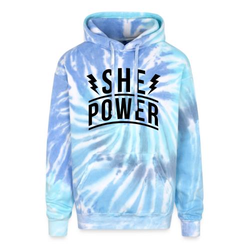 She Power - Adult Tie Dye Hoodie