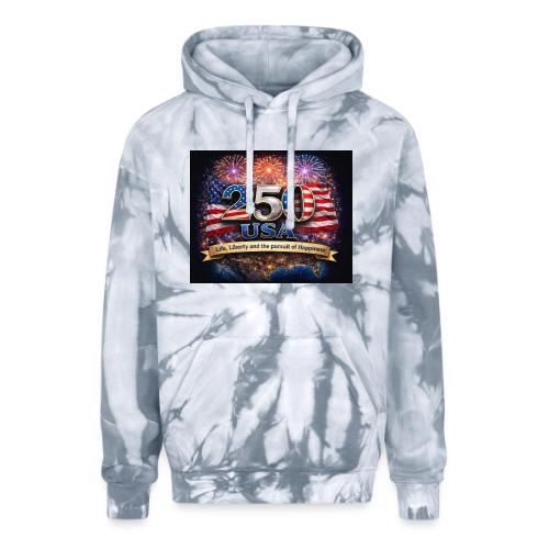 USA 250th Celebration - Adult Tie Dye Hoodie