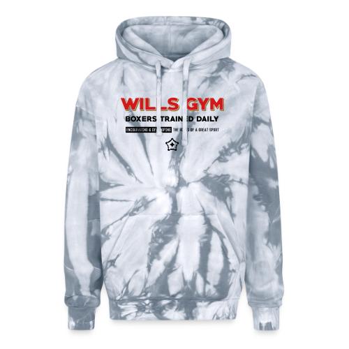 Wills Gym - Adult Tie Dye Hoodie