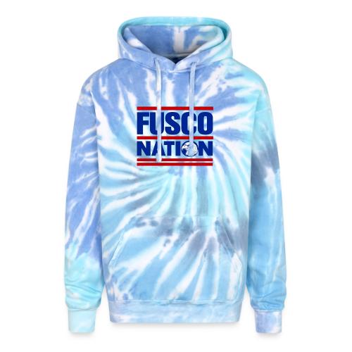 Fusco Nation with Eagle (250th Show Commemorative) - Adult Tie Dye Hoodie