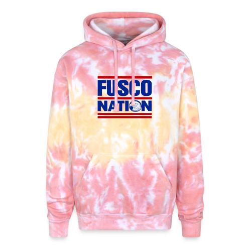 Fusco Nation with Eagle (250th Show Commemorative) - Adult Tie Dye Hoodie