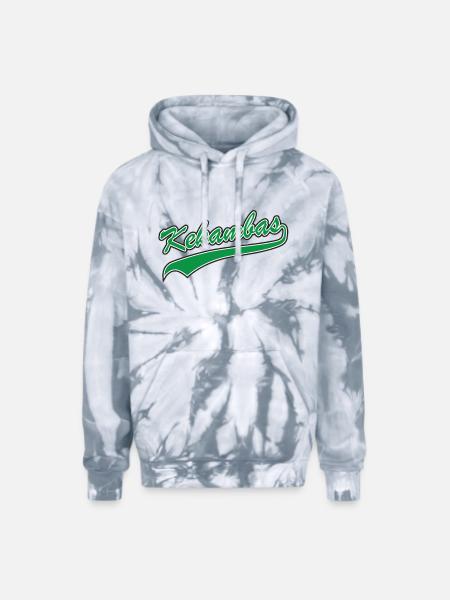 Hard Ball: Kekambas - Adult Tie Dye Hoodie - spider silver