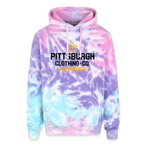 Founded on the 'F' Word Sticker - Adult Tie Dye Hoodie