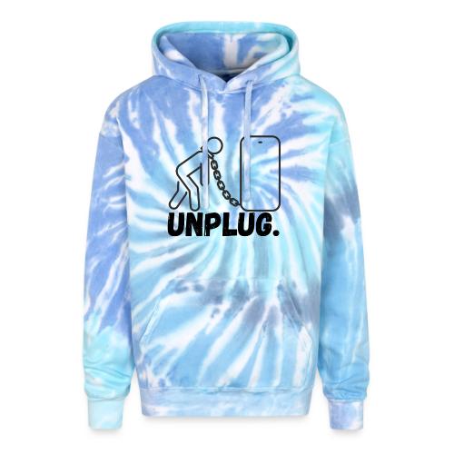 Unplug Series - Adult Tie Dye Hoodie