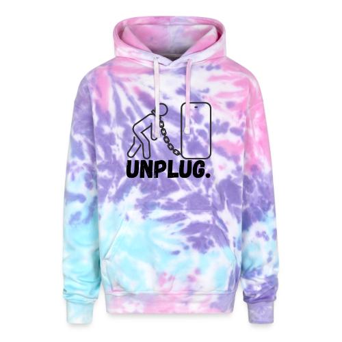 Unplug Series - Adult Tie Dye Hoodie