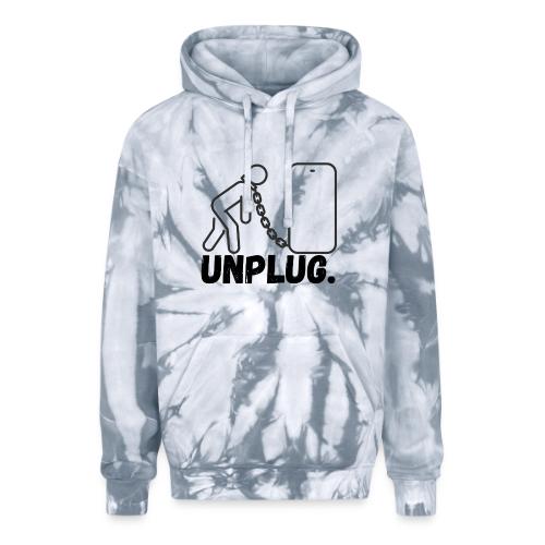 Unplug Series - Adult Tie Dye Hoodie