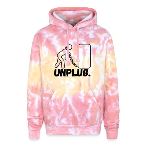 Unplug Series - Adult Tie Dye Hoodie