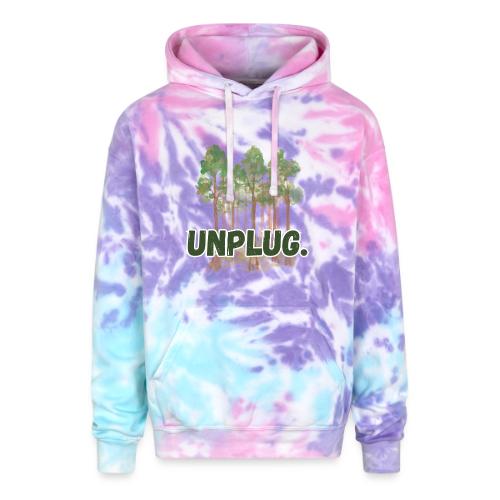 Unplug Series - 4 - Adult Tie Dye Hoodie